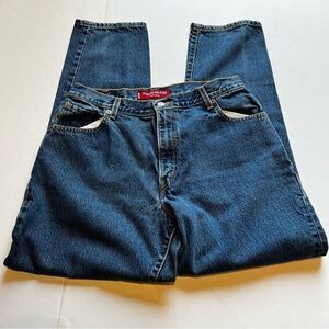 Levi's Women's 550 Faded Blue Denim Jeans Size 14 Mis M High Rise